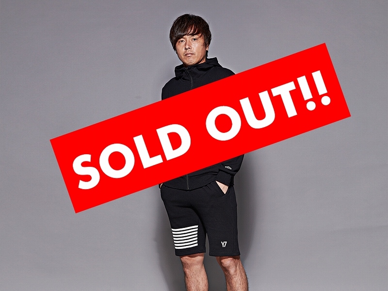 Y7スウェットハーフパンツ