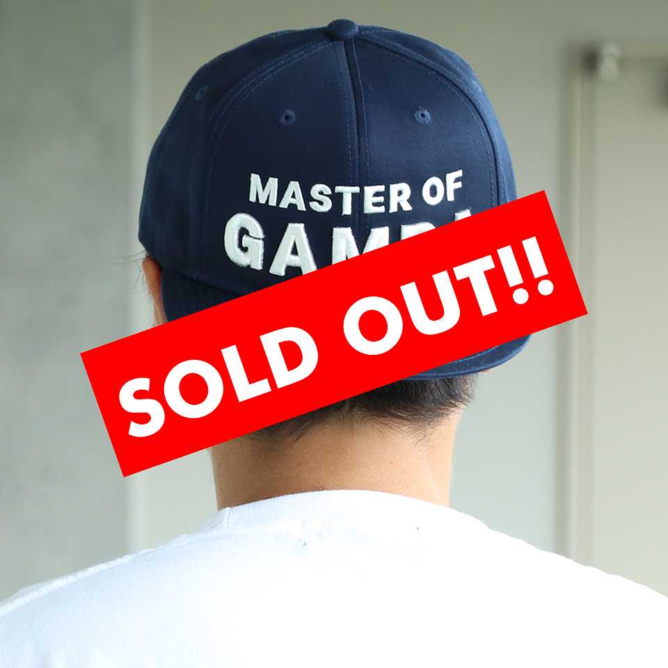 Master of GAMBA-SNAPBACK CAP