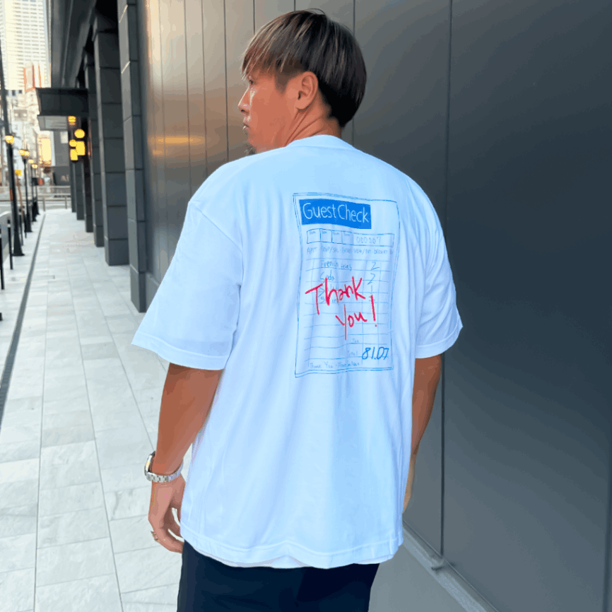 GUEST CHECK-BIG TS