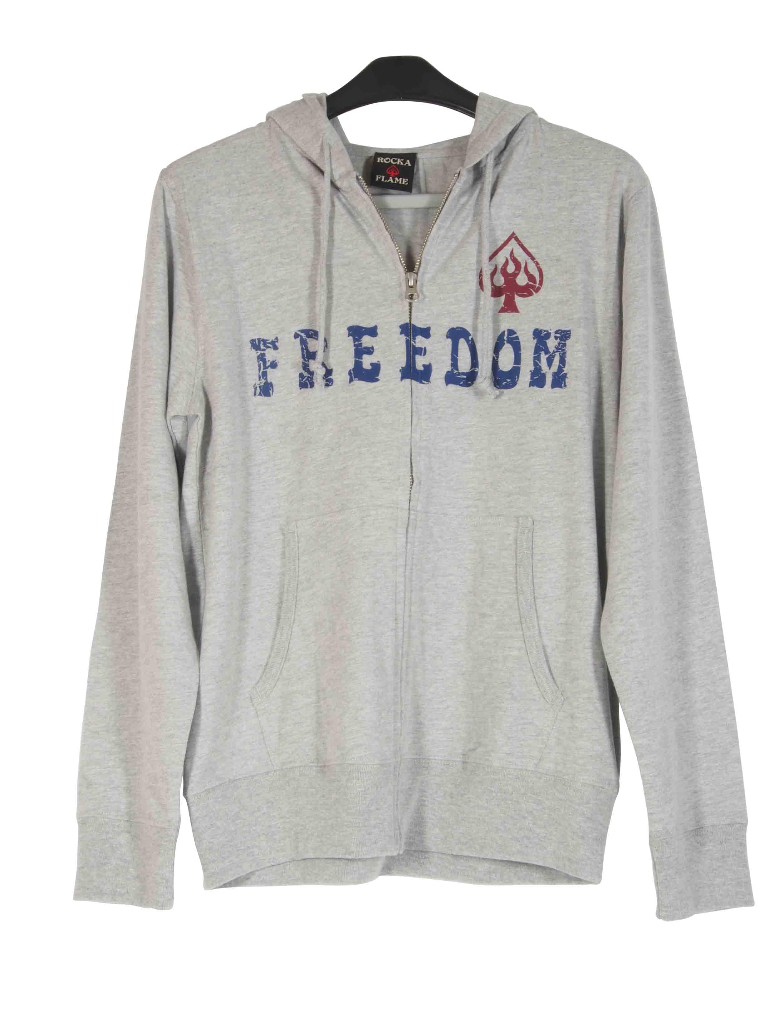 FREEDOM ジップパーカ