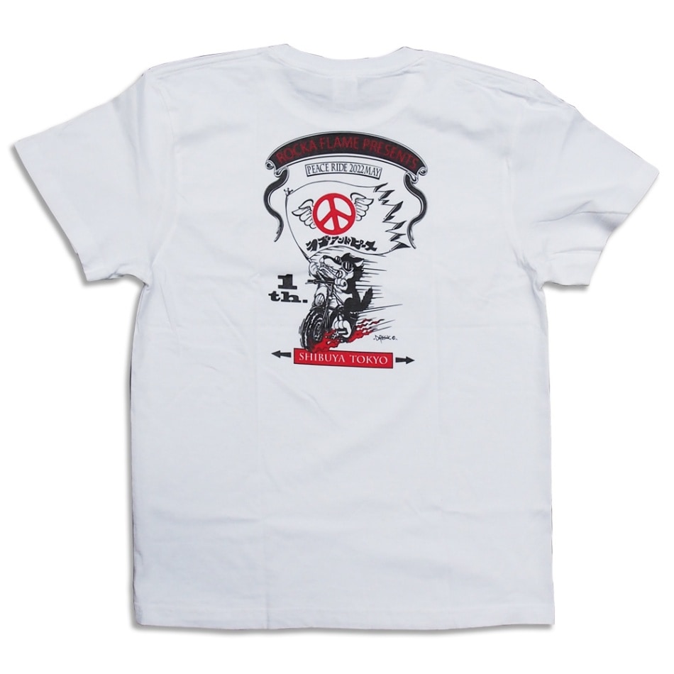 ROCKA FLAME ꥸʥ 2022 PEACE RIDE  T