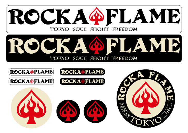 ROCKA FLAME LOGOƥåȡB5