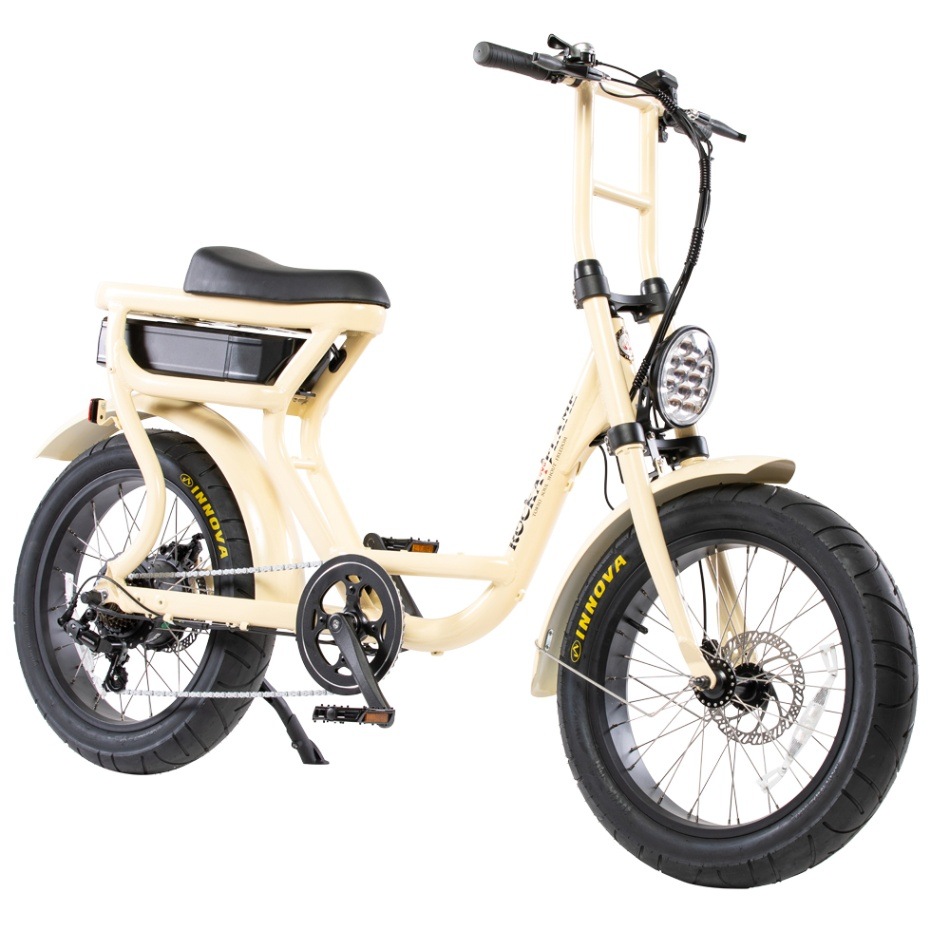ROCKA FRAME 電動アシスト自転車 ゴールドベージュ シティタイプ 自転車通販cyma】ロカフレーム(ROCKA FLAME)の電動自転車・電動