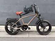 【HAYATE】 DOG CYCLING CUSTOM  （ライト、リアキャリア付き）＊オリジナルキーホルダー、トートバッグプレゼント