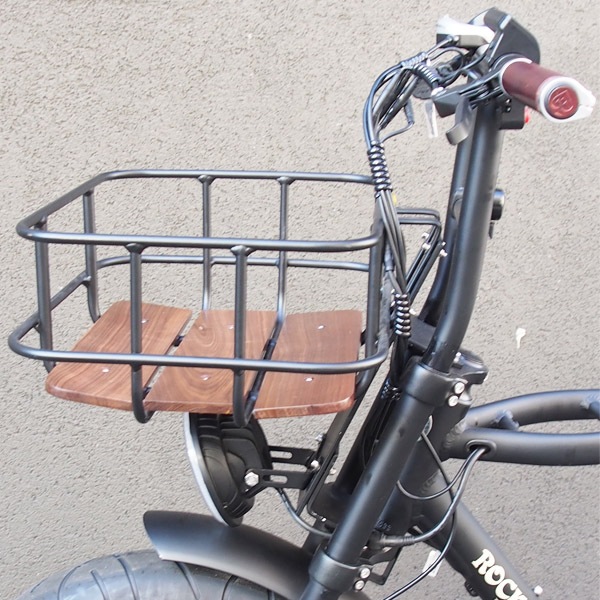 回転木馬 エマカル・ローヴァ ウッドボードバスケット eBike、電動アシスト自転車、ロカ