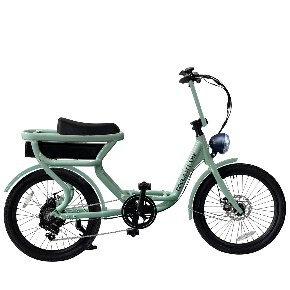 好き鰻さん専用ミントグリーン シティタイプ自転車 FUMA Casha レトロ ミント (オリジナルキーホルダー、トートバック付