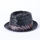 CZQ PANAMA PORK PIE <br>Unite Black