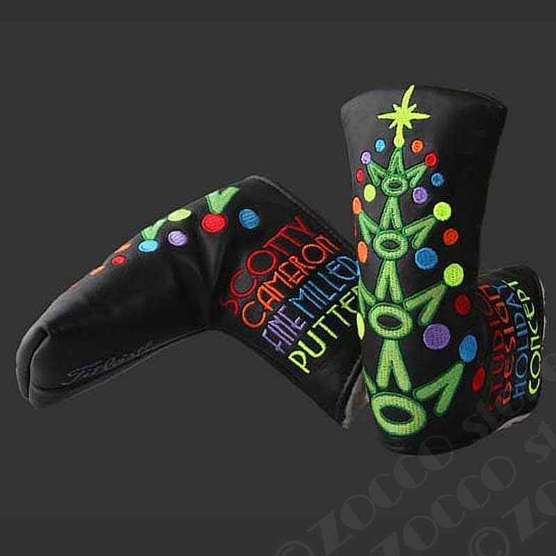 �ں����١�2013 �ۥ�ǥ� �ĥ꡼ �إåɥ��С� �����åƥ��������� 2013 7 Point Crown Holiday Tree Limited Headcover SCOTTY CAMERON