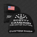 ��2025��³��ǥ�ۥ������ॷ��å� �顼���ޥ�å� ���󥿡�����ե� �إåɥ��С� �����åƥ��������� Custom shop US Flag Large Mallet Straight Shaft/Center Shaft Headcover SCOTTY CAMERON