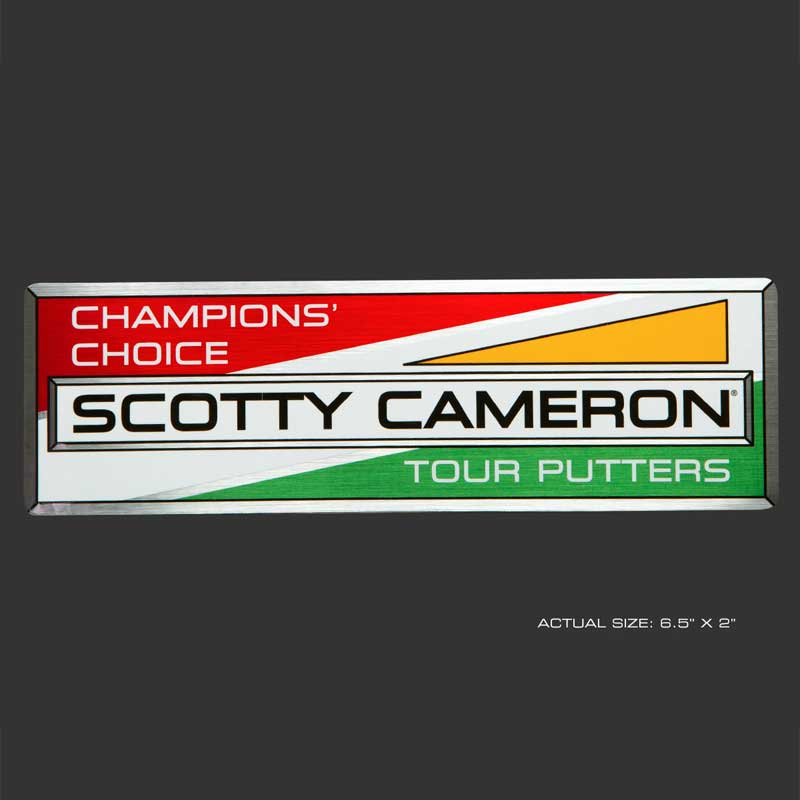 �����ԥ��󥺥��祤�� �桼���졼���� ���ƥå��� - ����С� �����åƥ��������� Scotty Cameron Champions' Choice - Euro Racer - Sticker - Metallic Mylar SCOTTY CAMERON
