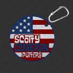 ȥUSA USAեå ѥåƥ ǥ - åɡͥӡۥ磻 - åƥ Putting Disc - West Coast USA - Red, White & Blue SCOTTY CAMERON
