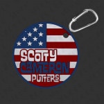 ȥUSA USAեå ѥåƥ ǥ - åɡ֥롼֥å - åƥ Putting Disc - West Coast USA - Red, White & Blue SCOTTY CAMERON