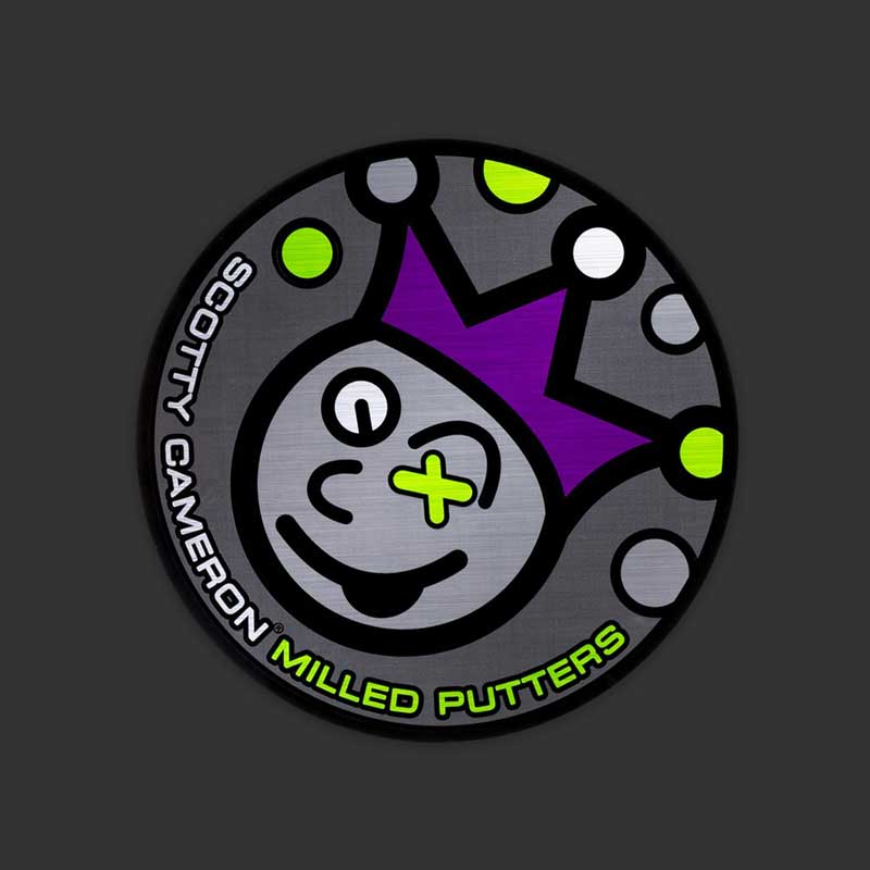 2021 ハロウィン限定 ジャックポットジョニー ステッカー グレー/パープル/ライム スコッティキャメロン SCOTTY CAMERON