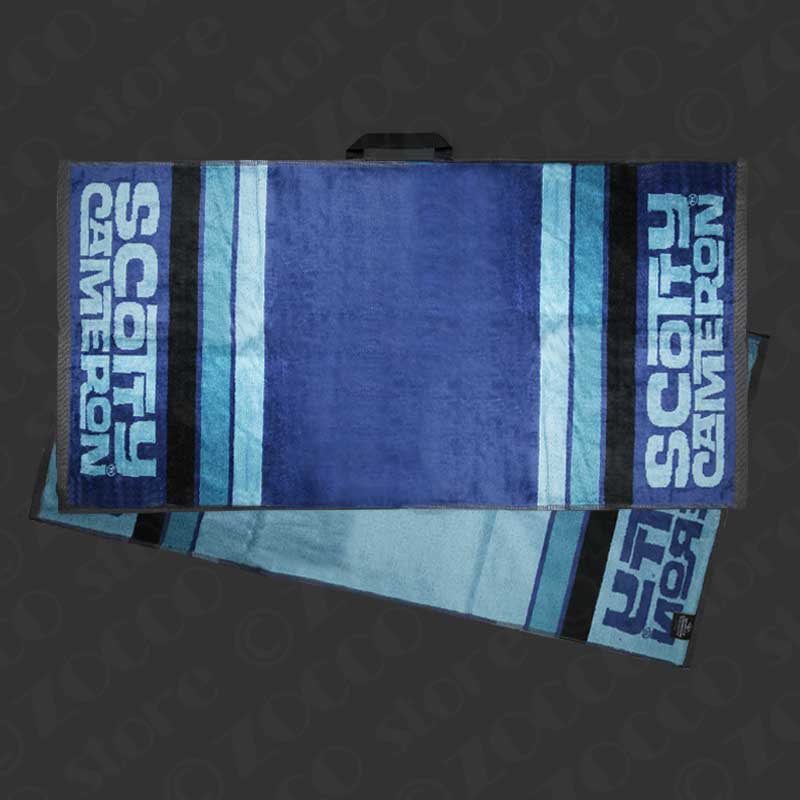 【新品】Scotty Cameron スコッティ キャメロン タオル 紺色 新品】Scotty Cameron スコッティ キャメロン タオル 紺色