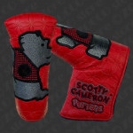 150ĸʡ2022 ܸ ѥɥå إåɥС - å åƥ 2022 JAPAN  LIMITED Industrial Japan Dog Headcover - Red SCOTTY CAMERON