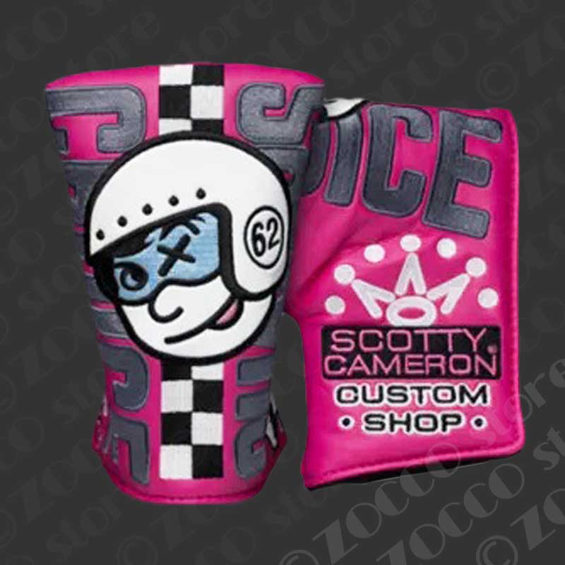 【2025継続モデル】カスタムショップヘッドカバー ミッドマレット チャンピオンズチョイス ピンク スコッティキャメロン SCOTTY CAMERON