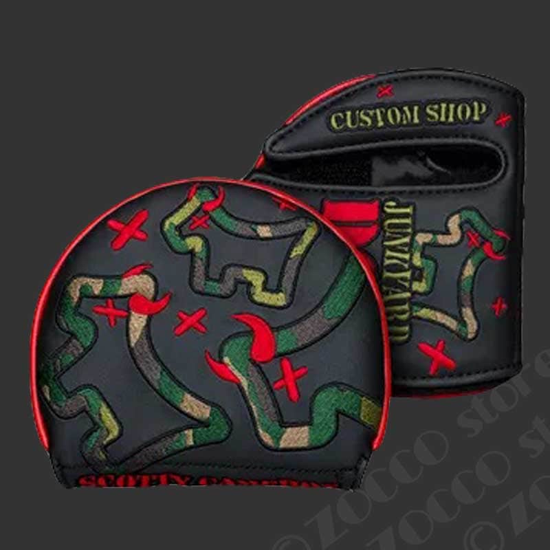 【再入荷】【2026継続モデル】カスタムショップヘッドカバー ミッドラウンド ジャンクヤードドッグ カモ スコッティキャメロン SCOTTY CAMERON