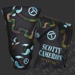 ںǿۥ󥷥 ֥ɥå T ĥ꡼ ߥåɥޥå إåɥС - ֥å åƥ Dancing Camo Dog Circle T Mid Mallet Tour Headcover SCOTTY CAMERON