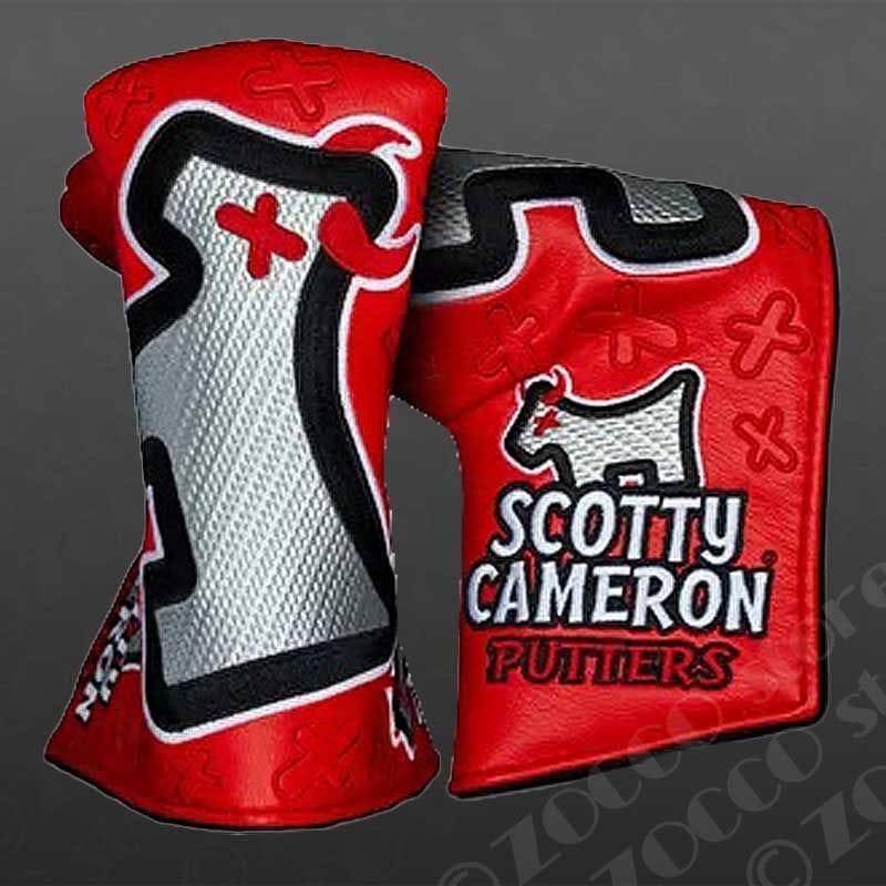 【2025新モデル】ジャンクヤードドッグ カスタムショップヘッドカバー - レッド - スコッティキャメロン SCOTTY CAMERON
