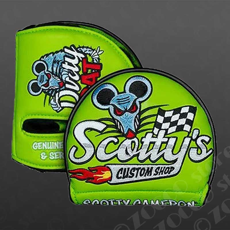【2025新モデル】ダーティラット カスタムショップヘッドカバー ミッドラウンド - グリーン - スコッティキャメロン SCOTTY CAMERON