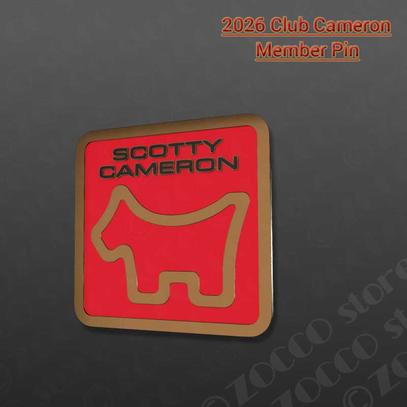 2026 クラブキャメロン メンバー ピンバッチ スコッティキャメロン SCOTTY CAMERON