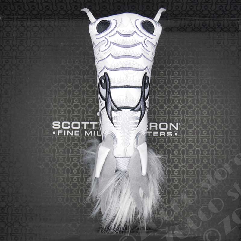 �ڷ�쥢��2025 �ۥ磻�� �ɥ饴�� �إåɥ��С� White Dragon Headcover �����åƥ��������� SCOTTY CAMERON�ڥ���ե���˥������꡼���ڥ�����ߥƥåɡ�