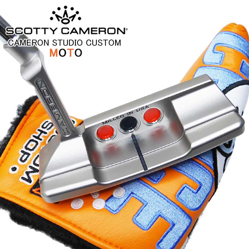 �ڥ�������MOTO��������ۥ����ѡ����쥯�� �����������Хå�2 �����åƥ��������󥹥����� ��������ѥ��� - ����� �����åƥ��������� SUPER SELECT SQUAREBACK2 STUDIO MOTO CUSTOM PUTTER SCOTTY CAMERON