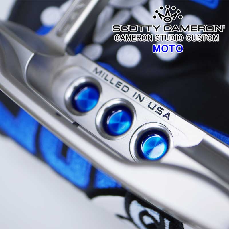 �ڥ�������MOTO��������ۥ����ѡ����쥯�� �˥塼�ݡ��� �ץ饹 �����åƥ��������󥹥����� ��������ѥ��� - �֥롼 �����åƥ��������� SUPER SELECT NEWPORT PLUS STUDIO MOTO CUSTOM PUTTER SCOTTY CAMERON