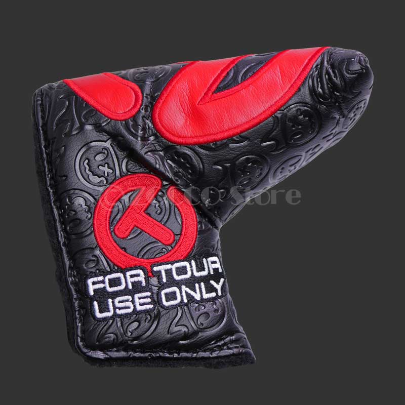 ��������ȥꥢ�� ��������T �ۥåȥإåɥϥ꡼ �ߥåɥޥ�å� �ĥ�������꡼ �إåɥ��С� - �֥�å�/��å� �����åƥ��������� Industrial Circle T Hot Head Harry Mid Mallet Tour Headcover - Black/Red SCOTTY CAMERON