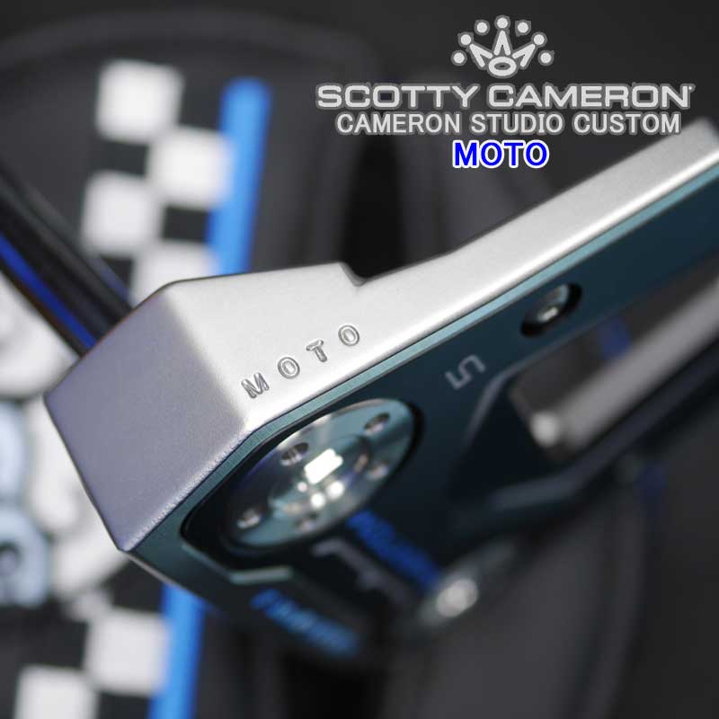 �ڥ�������MOTO���������2024 �ե���ȥ� 5 �����åƥ��������󥹥����� ��������ѥ��� - �֥롼�������� �����åƥ��������� 2024 Phantom 5 MOTO Blue SCOTTY CAMERON