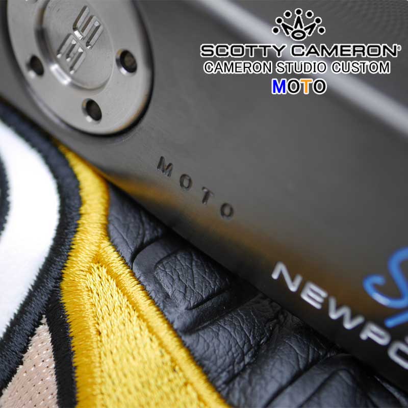�ڥ�������MOTO��������ۥ��ڥ���륻�쥯�� �˥塼�ݡ���2.5 �����åƥ��������󥹥����� ��������ѥ��� - �ĥ����֥�å� �����åƥ��������� Special Select Newport2.5 STUDIO MOTO CUSTOM - TOUR BLACK - PUTTER SCOTTY CAMERON