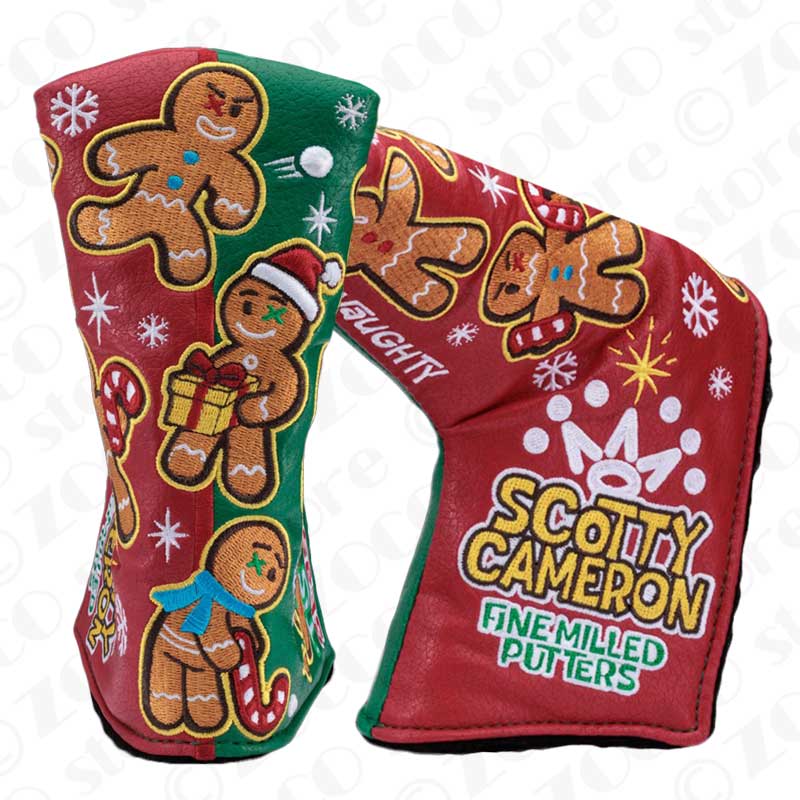 2024 ジンジャーブレッドマン ホリデイ ヘッドカバー スコッティキャメロン 2024 ジンジャーブレッドマン ホリデイ リミテッド ヘッドカバー