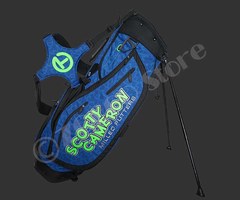 �ڥ����åƥ�ľɮ����������ۡ�250���åȸ��������ʡۥ����åƥ��ɥå��������� ������ɥХå� ���å� - �֥롼&�饤�� �����åƥ��������� SCOTTY DOG WAVE STAND BAG SET - Blue&Lime