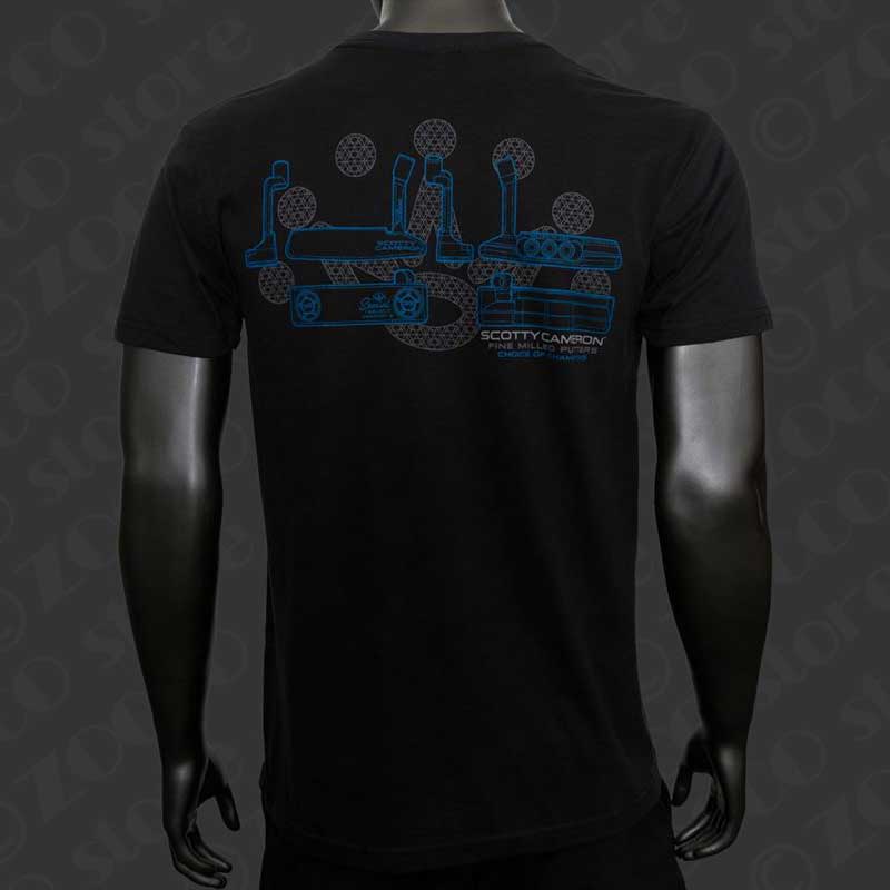 �ѥ����ƥå���7�ݥ���ȥ��饦�� ��ߥƥå� T����� - �֥�å� �����åƥ��������� SCOTTY CAMERON