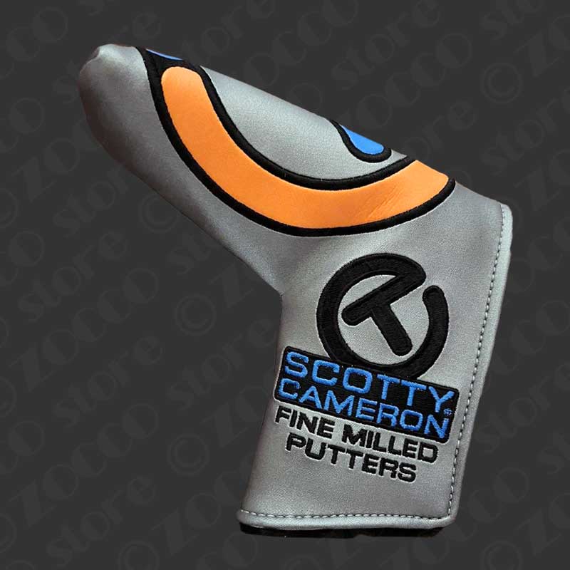 ��������ȥꥢ�� �ޥ�����顼 ���ƥ��å� �ե����� �ȥ�ץ� ��������T �ĥ�������꡼ �إåɥ��С� �֥롼/�ԥ�/����� �����åƥ��������� INDUSTRIAL Stick Figure Triple Circle T Tour Headcover - Blue/Pink/Orange SCOTTY CAMERON