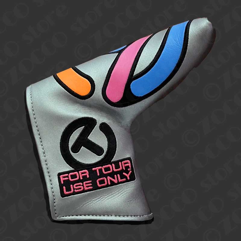 ��������ȥꥢ�� �ޥ�����顼 ���ƥ��å� �ե����� �ȥ�ץ� ��������T �ĥ�������꡼ �إåɥ��С� �֥롼/�ԥ�/����� �����åƥ��������� INDUSTRIAL Stick Figure Triple Circle T Tour Headcover - Blue/Pink/Orange SCOTTY CAMERON