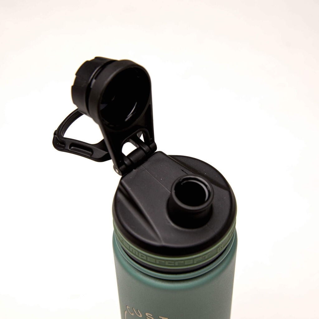 ���ƥ�쥹 �ܥȥ�22���󥹡���625ml�� ��С� �ܡ������ǥ����� BV Wings Stainless Steel Sport Bottle - River Vokey Design