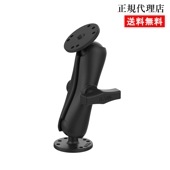 【ダブルボールマウント 1.5インチ Mサイズ】ラムマウント RAM MOUNTS 国内正規品 RAM-101U GoPro バイク 自転車 スマホ *送料無料 車 オフロード カー用品 アメ車 ジープ ボート スノーモービル 登山 キャンプ *小型宅配便