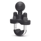 【U字クランプベース ステンレスボルト φ12.7-25.4mm対応1インチボール】ラムマウント RAM MOUNTS 国内正規品 RAM-B-231U GoPro バイク 自転車 スマホ *送料無料 車 オフロード カー用品 アメ車 ジープ ボート スノーモービル 登山 キャンプ *小型宅配便