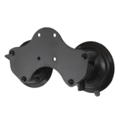 【ダブルサクションベース吸盤径83.8mm】ラムマウント RAM MOUNTS 国内正規品 RAM-B189BU GoPro バイク 自転車 スマホ *送料無料 車 オフロード カー用品 アメ車 ジープ ボート スノーモービル 登山 キャン