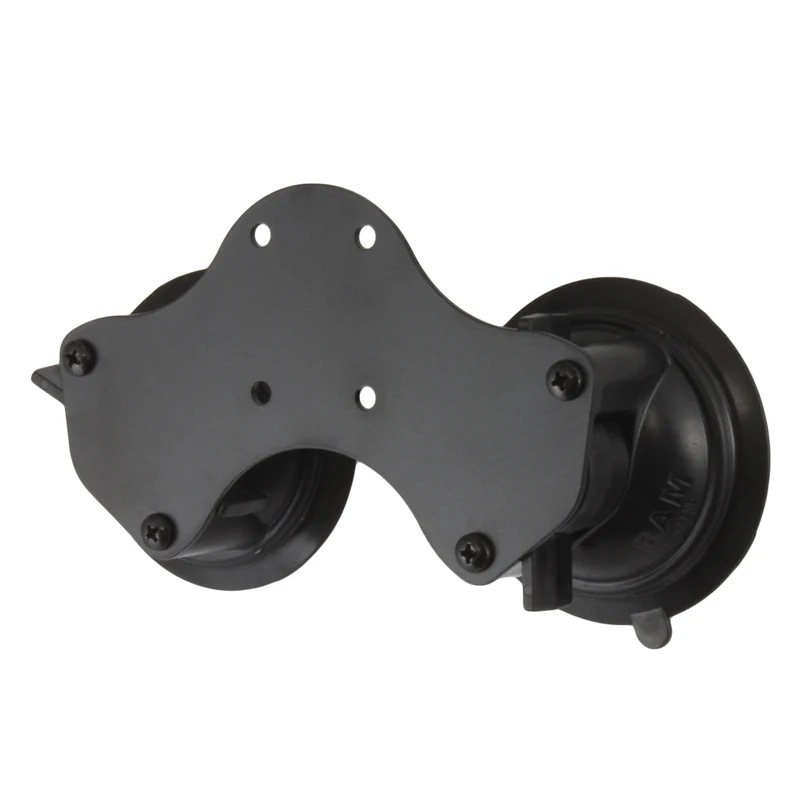 【ダブルサクションベース吸盤径83.8mm】ラムマウント RAM MOUNTS 国内正規品 RAM-B189BU GoPro バイク 自転車 スマホ *送料無料 車 オフロード カー用品 アメ車 ジープ ボート スノーモービル 登山 キャン