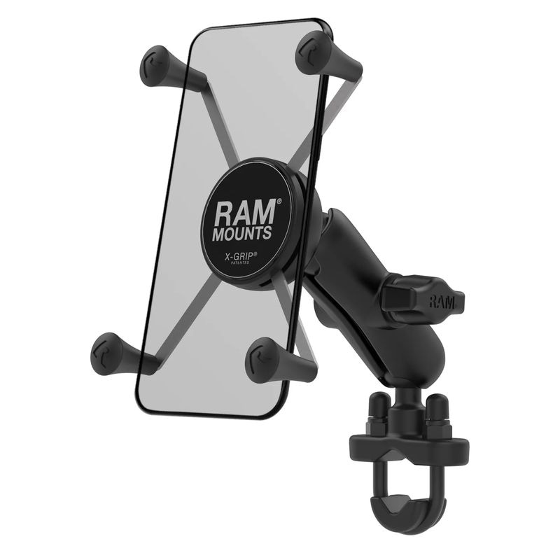 【Xグリップ（M）&U字クランプベース】ラムマウント RAM MOUNTS 国内正規品 RAM-B149ZUN10 *送料無料  バイク 自転車 スマホ 車 オフロード カー用品