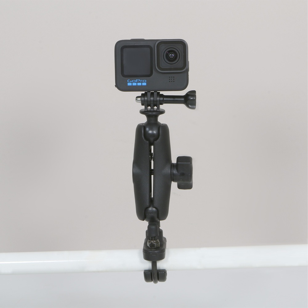 【RAM ﾊﾟｲﾌﾟRAMﾏｳﾝﾄ M】ラムマウント RAM MOUNTS 国内正規品 RAM-B149ZGOP1 GoPro バイク 自転車 スマホ *送料無料 車 オフロード カー用品 アメ車 ジープ ボート スノーモービル 登山 キャンプ *小型宅配便
