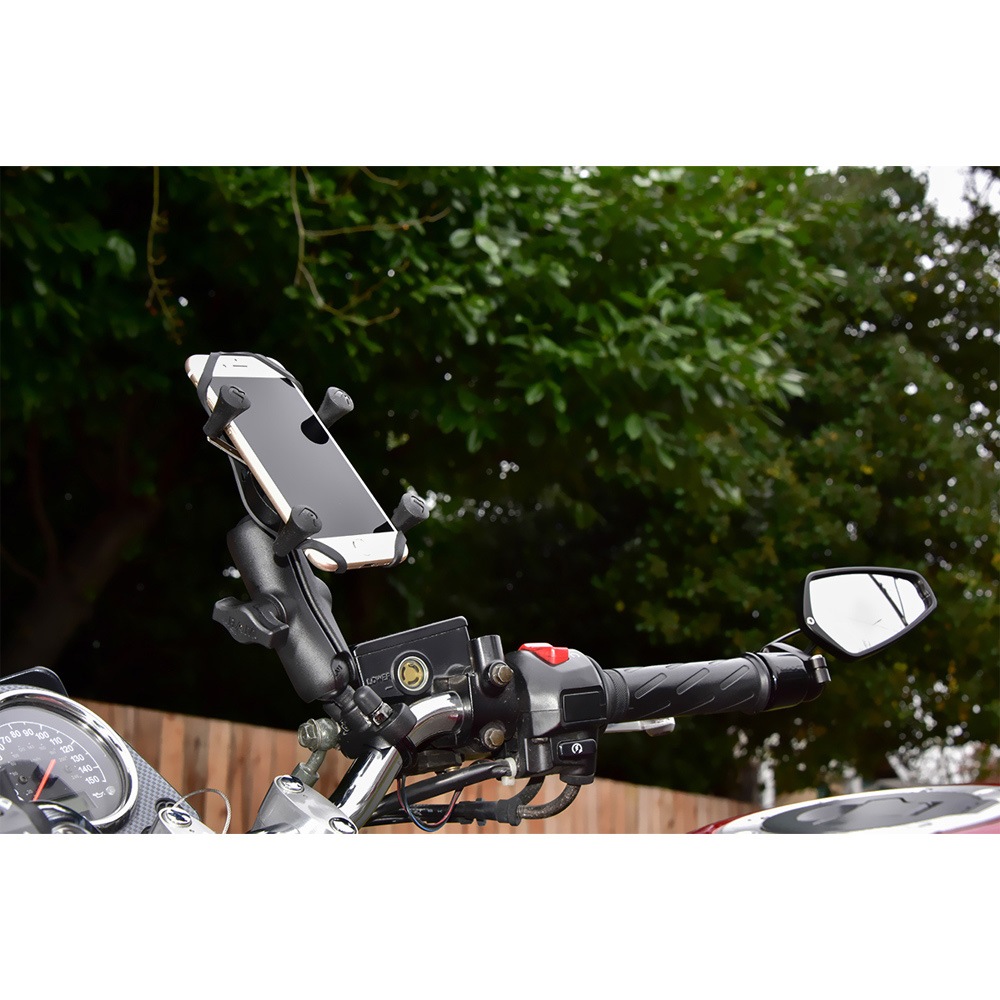 【Ｘ-グリップパイプRAMマウント】ラムマウント RAM MOUNTS 国内正規品 RAM-B149Z-UN7 GoPro バイク 自転車 スマホ *送料無料 車 オフロード カー用品 アメ車 ジープ ボート スノーモービル 登山 キャンプ *小型宅配便