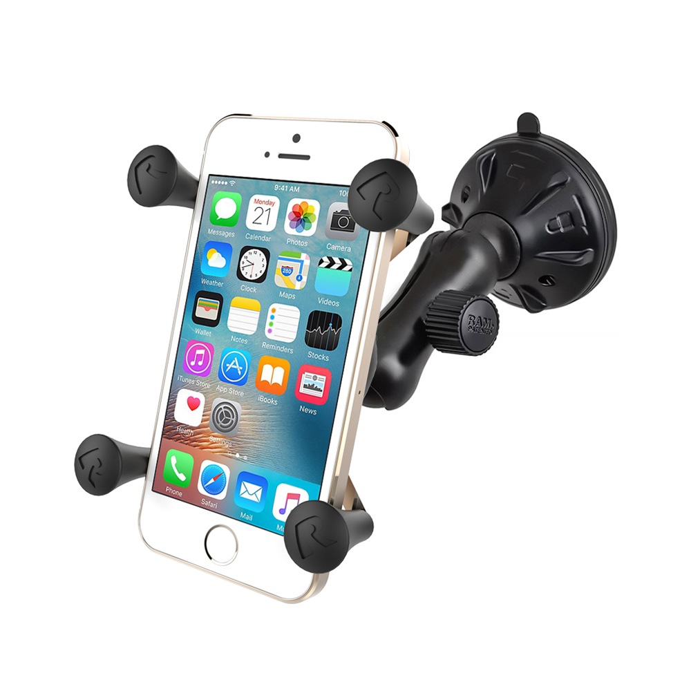 【X-グリップミニサクションカップRAMマウント】ラムマウント RAM MOUNTS 国内正規品 RAP-B1662-UN7 GoPro バイク 自転車 スマホ *送料無料 車 オフロード カー用品 アメ車 ジープ ボート スノーモービル 登山 キャンプ *小型宅配便