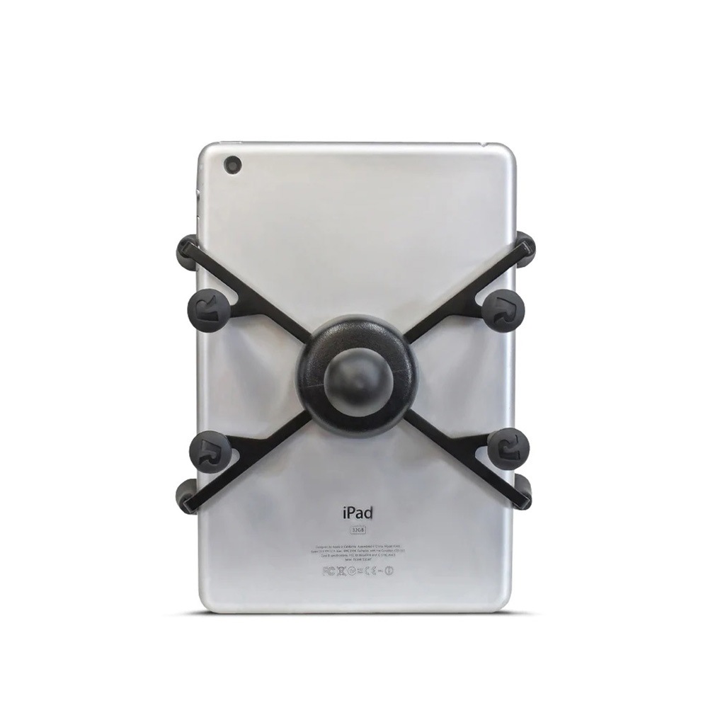 【Xグリップ(L)タブレットホルダー テザー付 iPad mini他】ラムマウント RAM MOUNTS 国内正規品 RAM-HOLUN8BU GoPro バイク 自転車 スマホ *送料無料 車 オフロード カー用品 アメ車 ジープ ボート スノーモービル 登山 キャンプ *小型宅配便