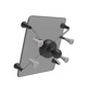 【Xグリップ(L)タブレットホルダー テザー付 iPad mini他】ラムマウント RAM MOUNTS 国内正規品 RAM-HOLUN8BU GoPro バイク 自転車 スマホ *送料無料 車 オフロード カー用品 アメ車 ジープ ボート スノーモービル 登山 キャンプ *小型宅配便