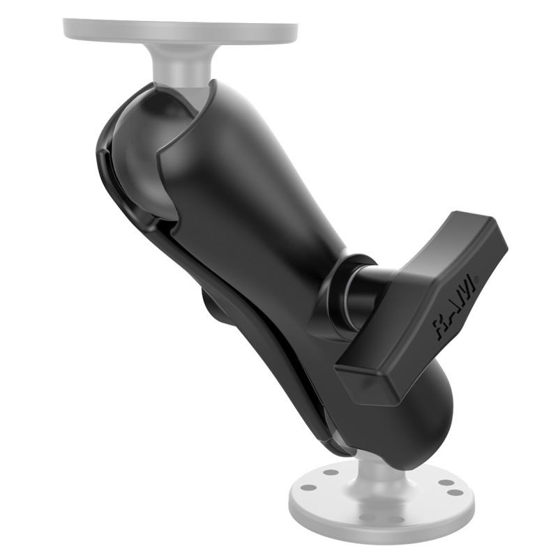 【ダブルソケットアーム M 1.5インチ】ラムマウント RAM MOUNTS 国内正規品 RAM-201UA GoPro バイク 自転車 スマホ *送料無料 車 オフロード カー用品 アメ車 ジープ ボート スノーモービル 登山 キャンプ *小型宅配便
