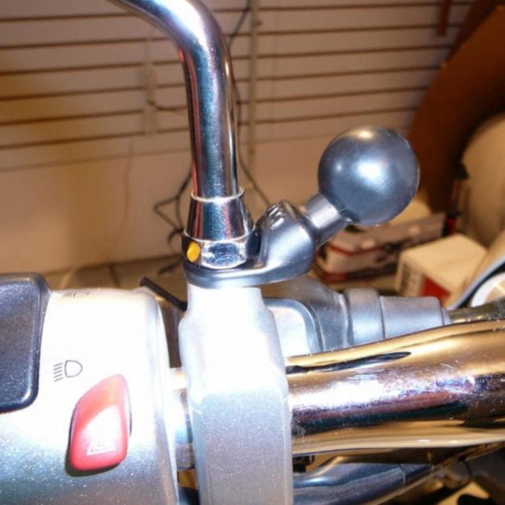 【ミラーベースA（アングル）】ラムマウント RAM MOUNTS 国内正規品 RAM-B272U GoPro バイク 自転車 スマホ *送料無料 車 オフロード カー用品 アメ車 ジープ ボート スノーモービル 登山 キャンプ *小型宅配便