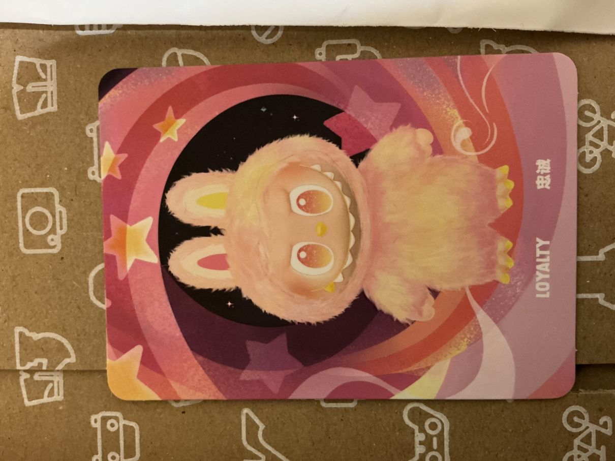 限定】Labubu Loyal Bunny Plush Keychain ぬいぐるみ 正規品 POP MART